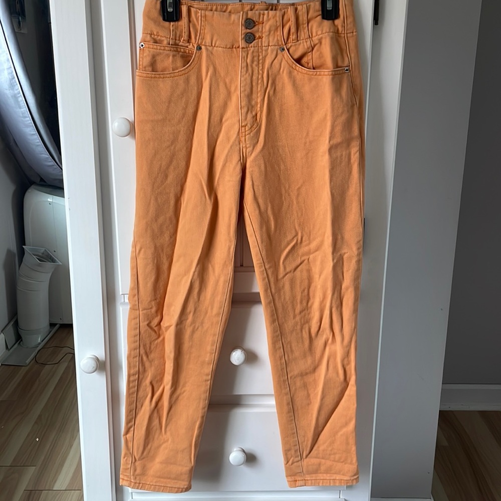 BDG Urban Outfitters Orange Mid-Rise Womens Carpenter Pant